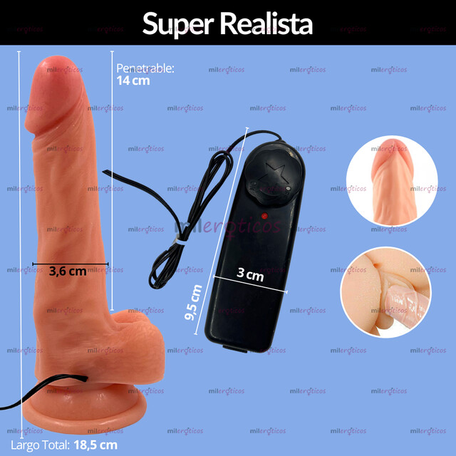 FOTOS DE 1939920DILDO VIBRADOR CONSOLADOR TEXTURA REALISTA JUGUETE SEXUAL REALISTA 18.5CM