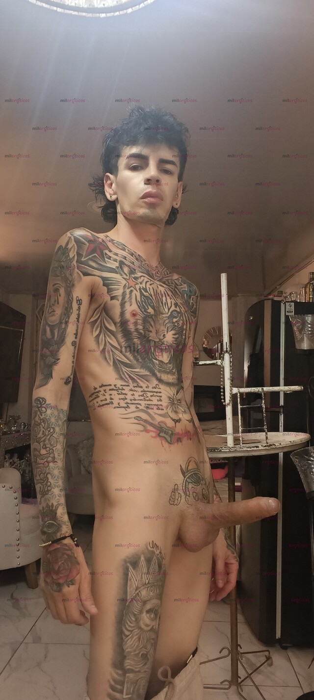 FOTOS DE FLACO ACTIVO BLANCO TATUADO VERGON RESERVADO