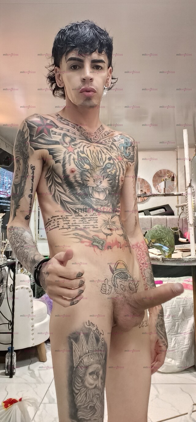 FOTOS DE FLACO ACTIVO BLANCO TATUADO VERGON MORBOSO