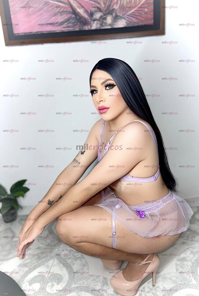 FOTOS DE EXÓTICA Y EXTROVERTIDA TRANS LATINA PARA CABALLEROS SOLVENTES DE BUEN GUSTO