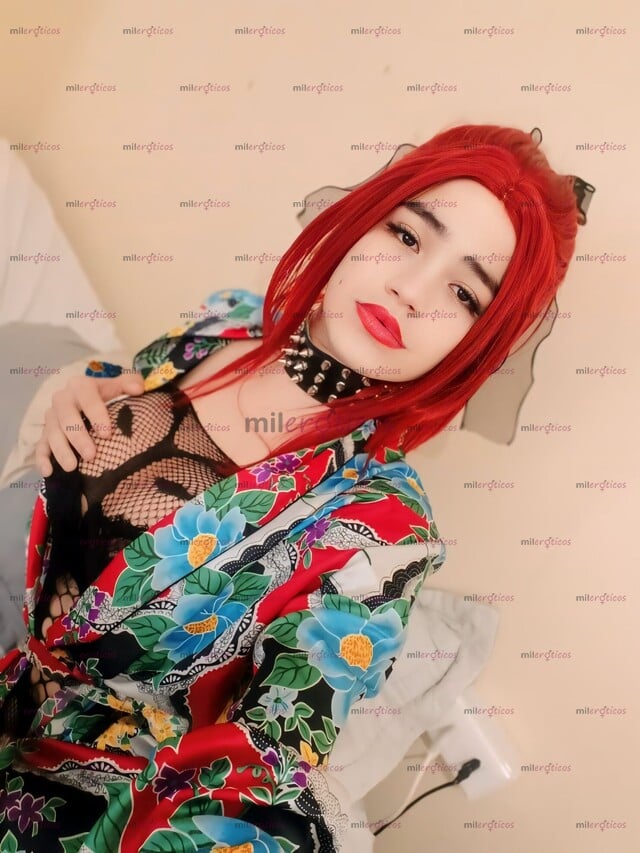 FOTOS DE SALOME.FLACA PELI ROJA ACTIVA 25 CM REALES