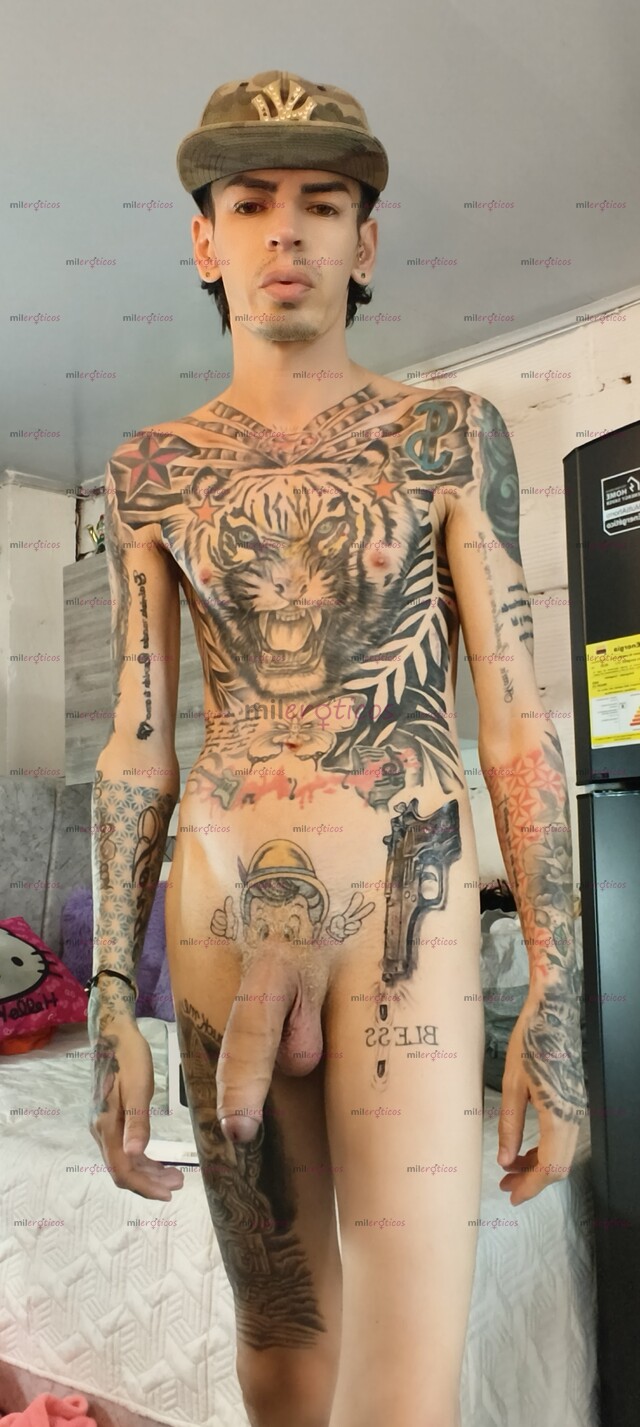 FOTOS DE FLACO ACTIVO MEDELLÍN BLANCO TATUADO MORBOSO