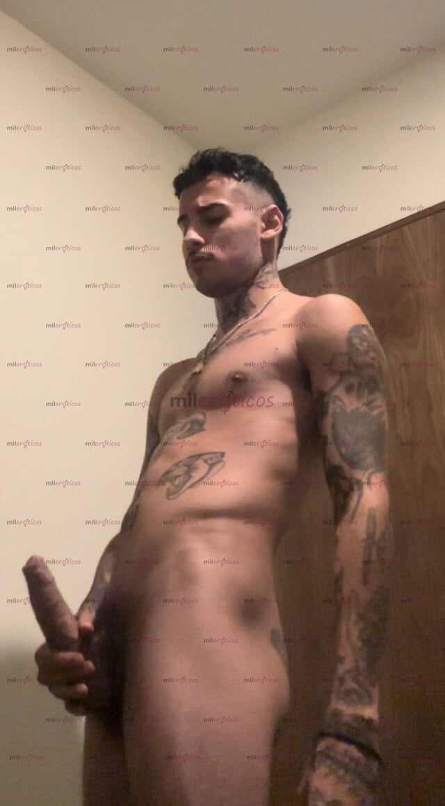 FOTOS DE VERGON CHACALON TATUADO ALDAIR 21 CM ACTIVO GRUESA
