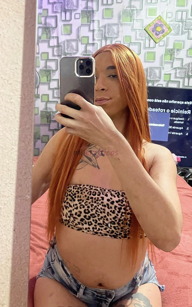 Ola me chamo barbara sou uma trans gostosa e rolou venha desfrutar de momentos de prazer comigo na tela do celular disponivel para chamada de video ta...