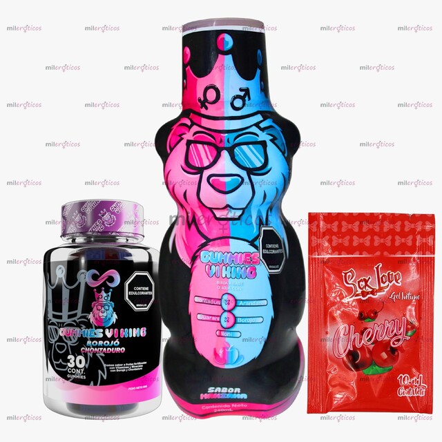 FOTOS DE 1900402 JARABE GUMMIES VI KING 240 ML TARRO 30 GUMMIES VI KING SACHET SCK CH