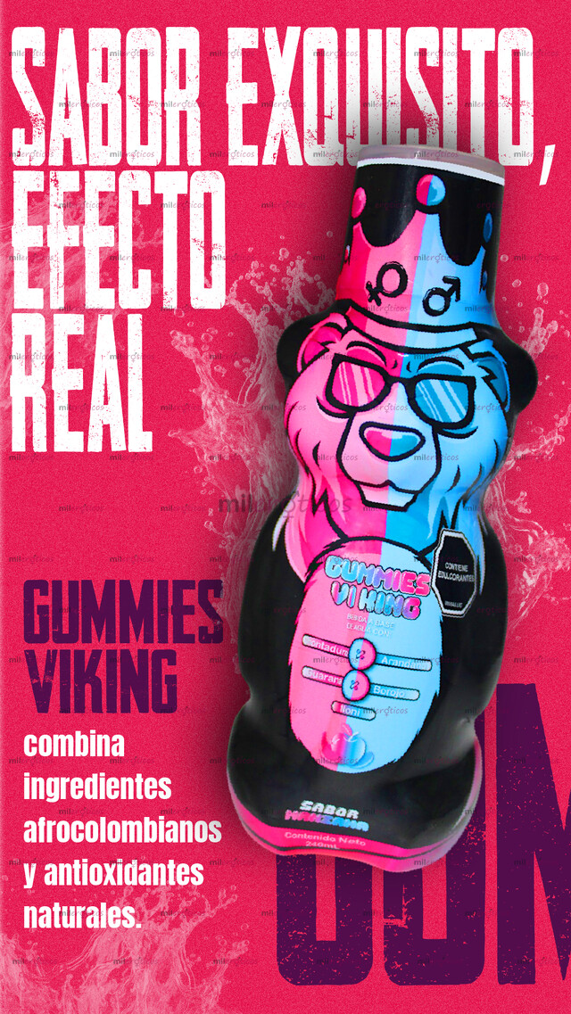 FOTOS DE 1900402 JARABE GUMMIES VI KING 240 ML TARRO 30 GUMMIES VI KING SACHET SCK CH