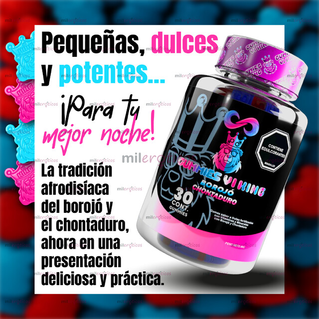 FOTOS DE 1900402 JARABE GUMMIES VI KING 240 ML TARRO 30 GUMMIES VI KING SACHET SCK CH
