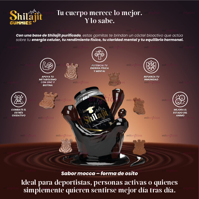 FOTOS DE 1879259 SHILAJIT GOMA CON INVIMA 01 SHILAJIT GOMA SACHET SCK CHOCOLATE SACHE
