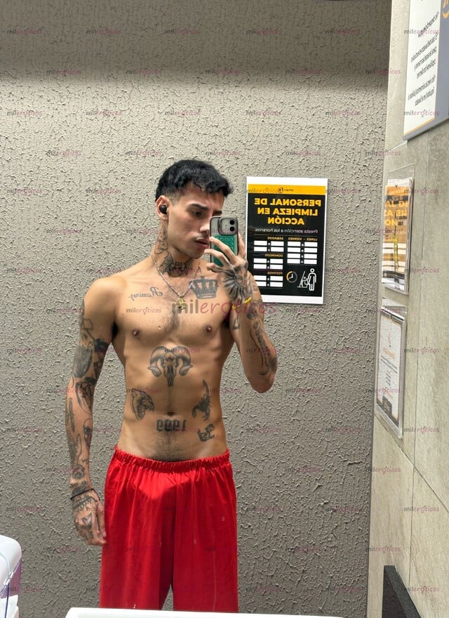 FOTOS DE VERGON CHACALON TATUADO ALDAIR 21 CM ACTIVO GRUESA