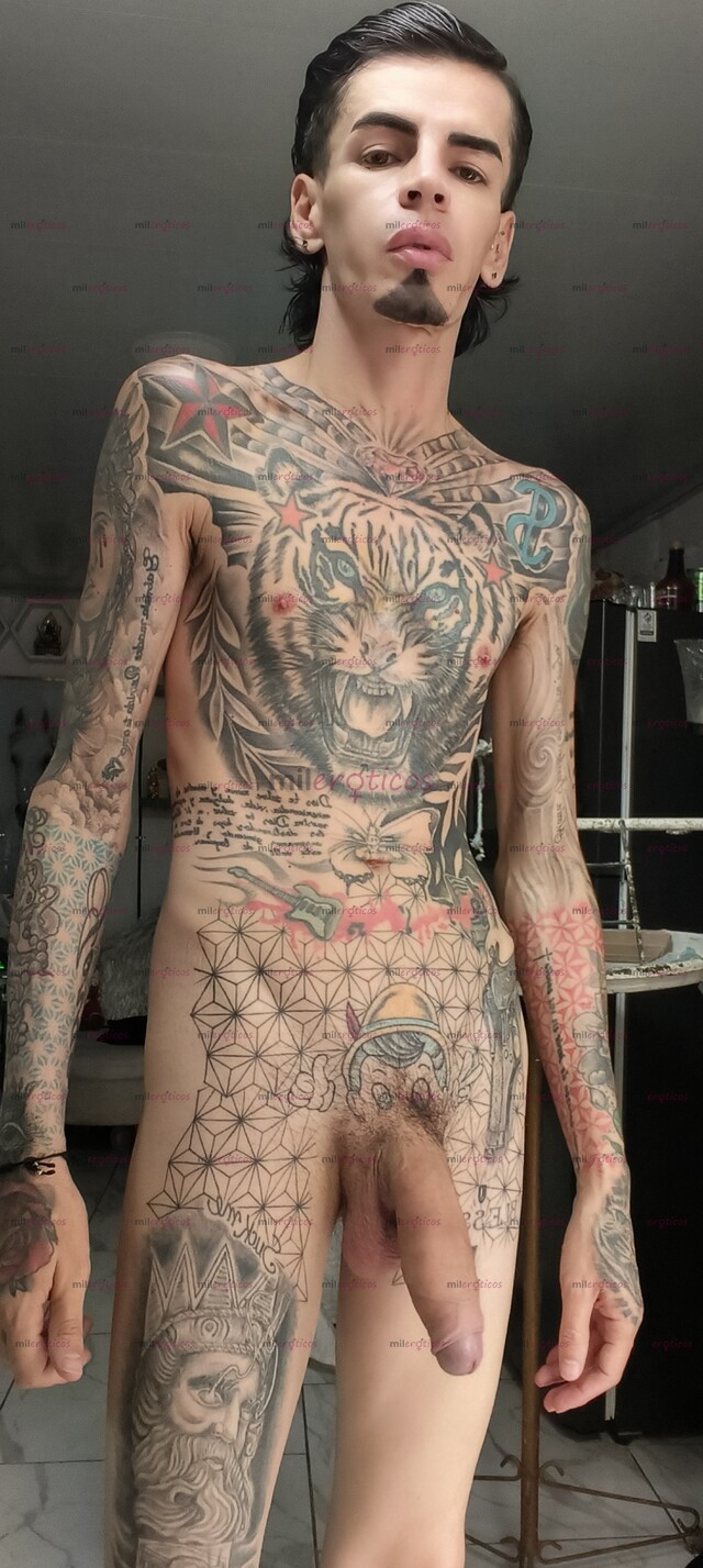 FOTOS DE FLACO ACTIVO BLANCO TATUADO MORBOSO CON SITIO