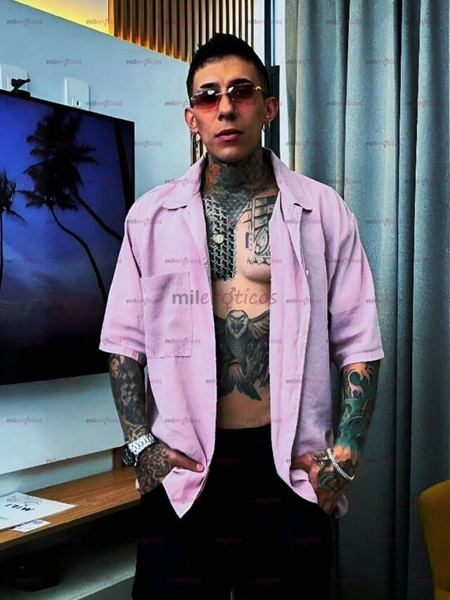 FOTOS DE MYKE UN COLOMBIANO TATUADO POR POCOS DIAS
