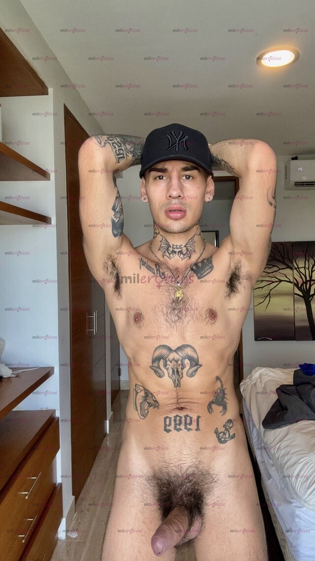 FOTOS DE VERGON CHACALON TATUADO ALDAIR 21 CM ACTIVO GRUESA