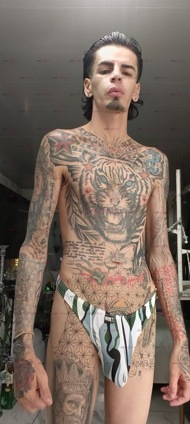 FOTOS DE FLAKITO BLANCO TATUADO VERGON ACTIVO LECHERO