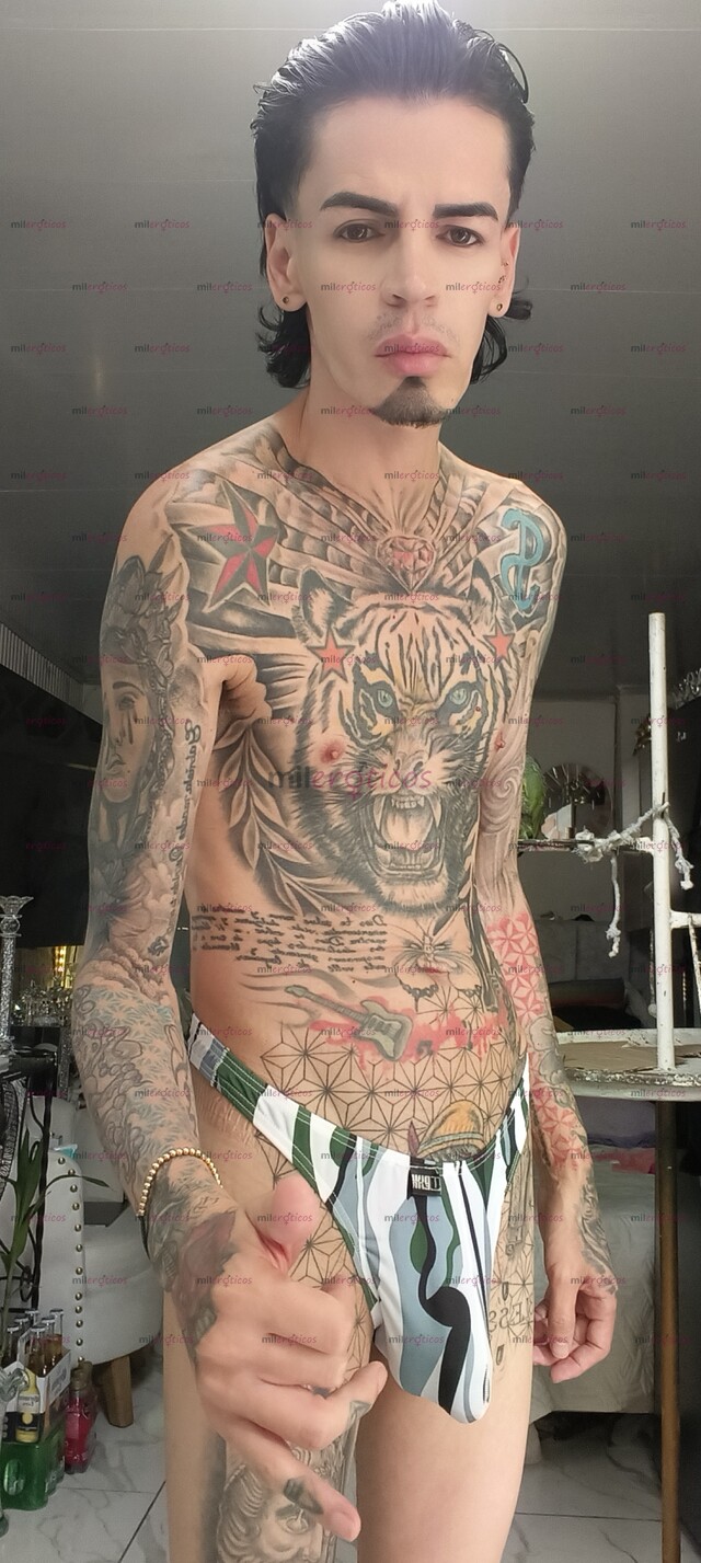 FOTOS DE FLAKITO BLANCO TATUADO VERGON ACTIVO LECHERO