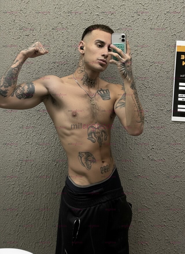 FOTOS DE VERGON CHACALON TATUADO ALDAIR 21 CM ACTIVO GRUESA