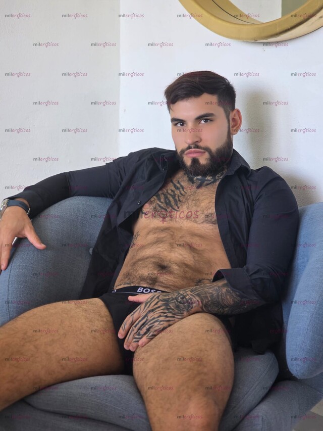 FOTOS DE ULTIMOS 2 DIAS. QUIERES DISFRUTAR DE UN MACHO REAL? DOMINANTE PELUDO Y CON BARBA