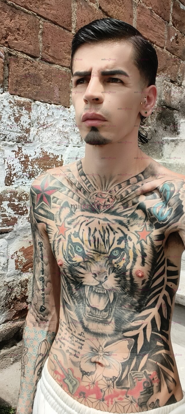 FOTOS DE FLACO ACTIVO TATUADO BLANCO VERGON MORBOSO
