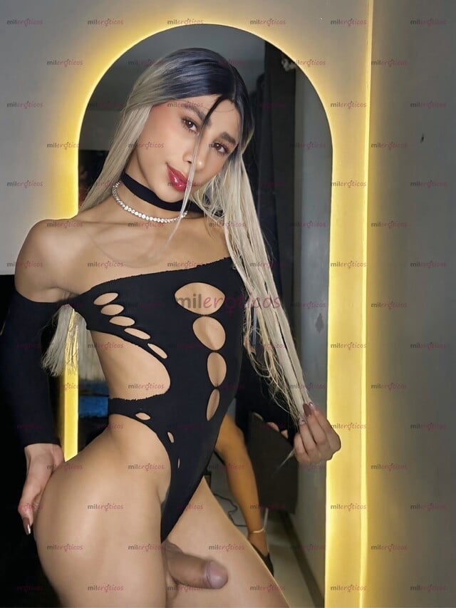 FOTOS DE MÍA CHICA TRANS CON 21CM DE PASO CON MUCHOS DESEOS DE COMPLACERTE Y CUMPLIR TUS