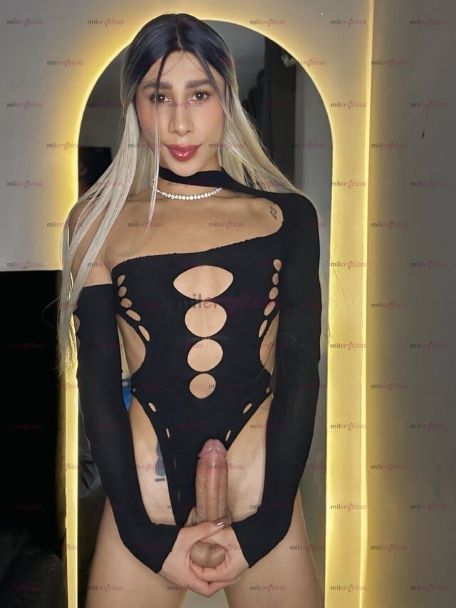 FOTOS DE MÍA CHICA TRANS CON 21CM DE PASO CON MUCHOS DESEOS DE COMPLACERTE Y CUMPLIR TUS