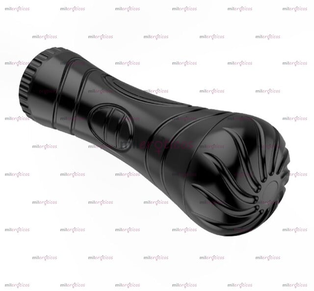 FOTOS DE MASTURBADOR TIPO LINTERNA NEGRO CON VIBRACION