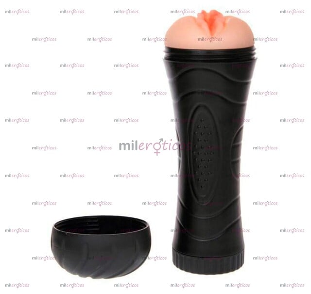 FOTOS DE MASTURBADOR TIPO LINTERNA NEGRO CON VIBRACION