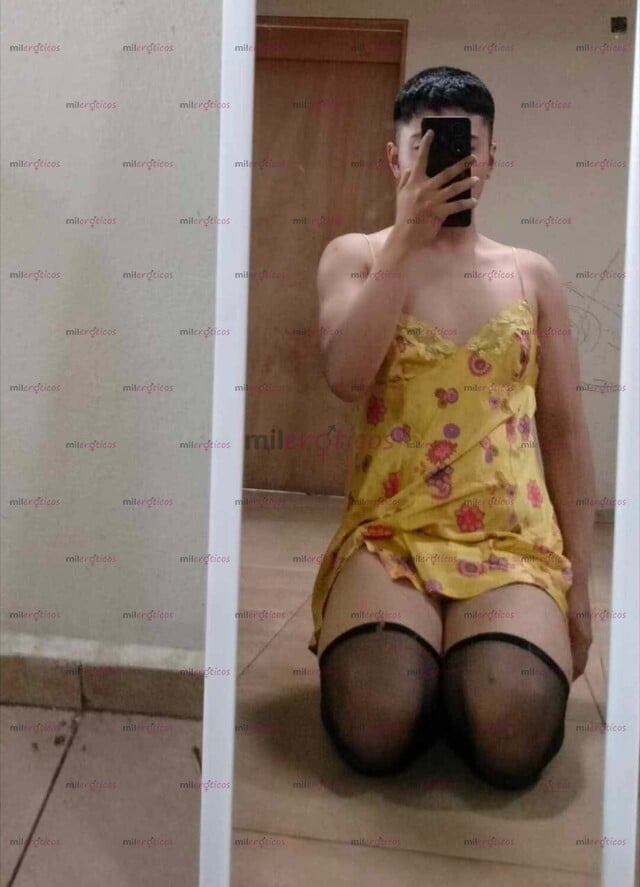 FOTOS DE FEMBOY EN LENCERÍA DE 20 AÑOS CALIENTE, SUMISA Y CULONA