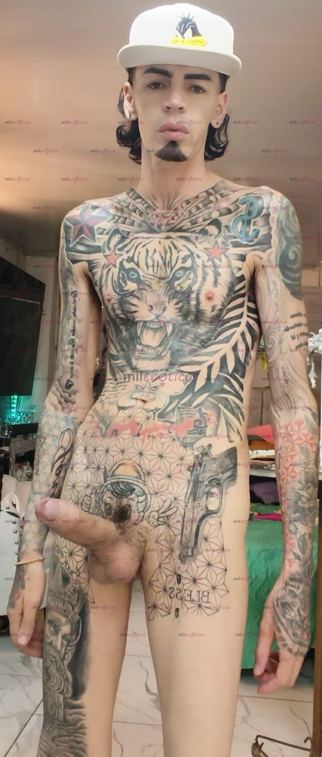 FOTOS DE FLACO ACTIVO VERGON TATUADO BLANCO MORBOSO