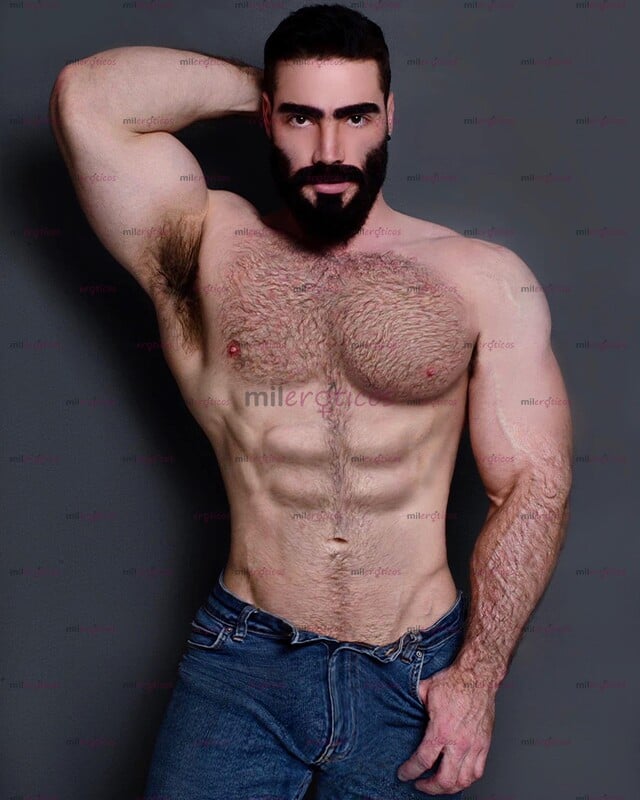 FOTOS DE BARBON ACTIVO XL VERGON PELUDO MUSCULOSO