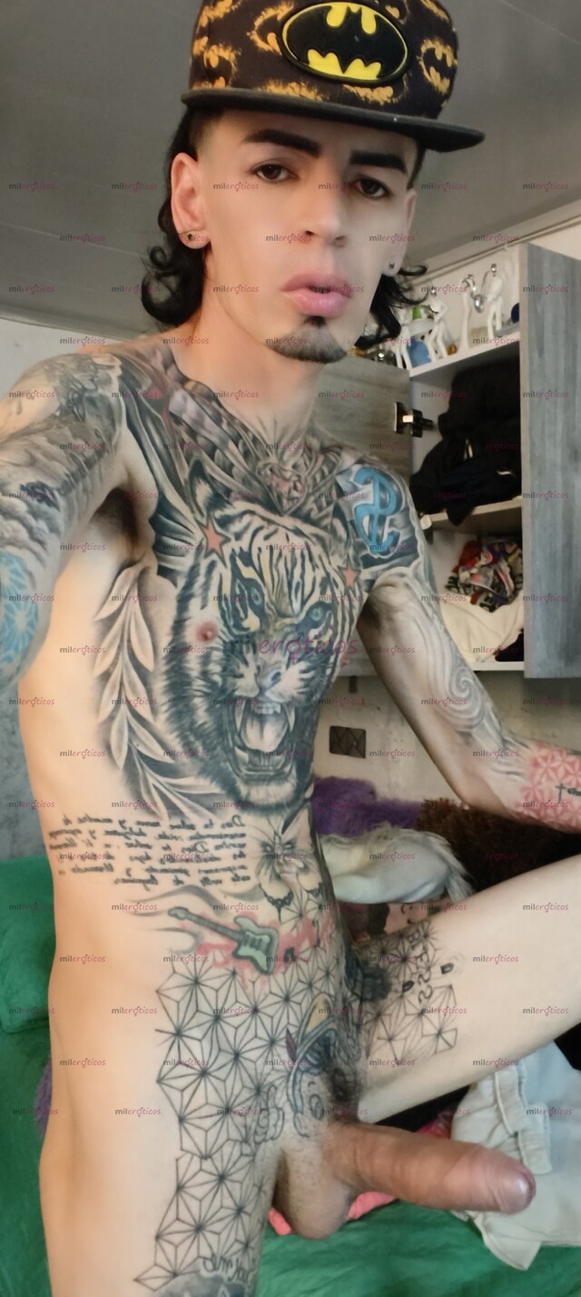 FOTOS DE FLACO ACTIVO VERGON TATUADO BLANCO MORBOSO