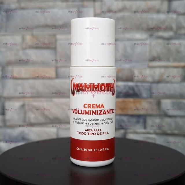 FOTOS DE CREMA VOLUMINIZANTE ENGROSADORA MAMMOTH PAGUE 2 LLEVE 3