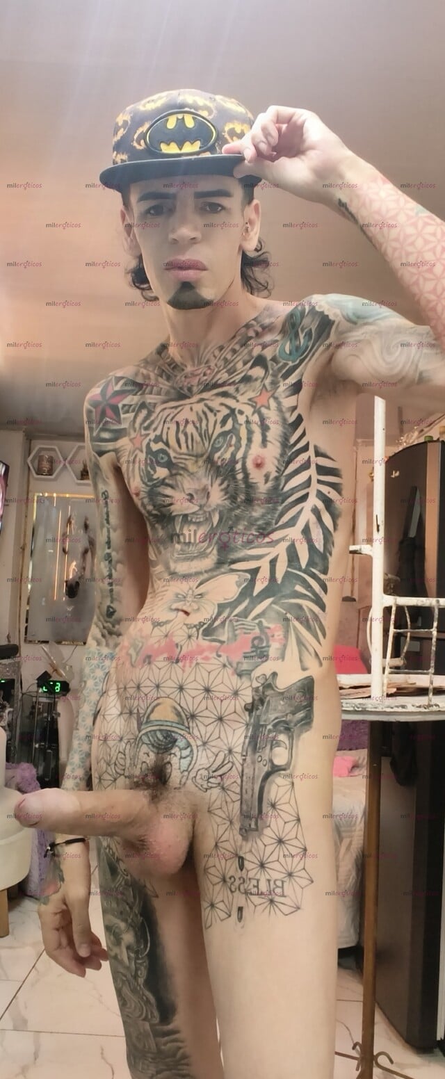 FOTOS DE FLACO ACTIVO VERGON BLANCO TATUADO TALADRO ANDANTE