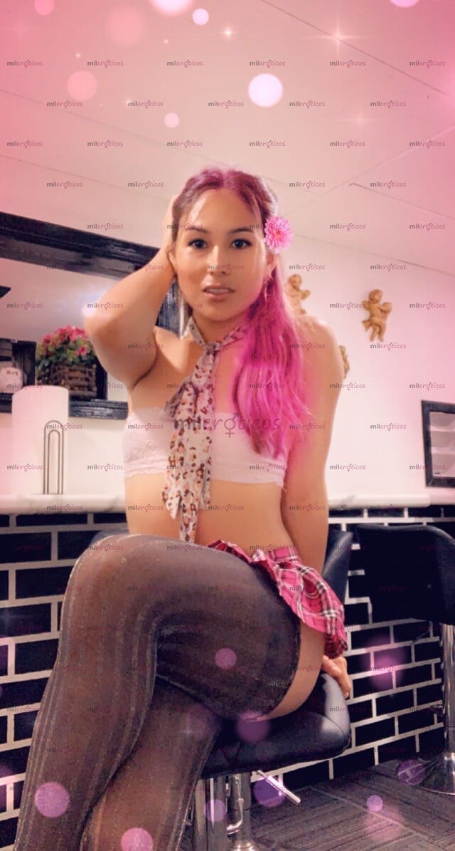 FOTOS DE HOLA ME LLAMO ENCANTO UNA CHICA TRANS MUY TIERNA Y COMPLACIENTE INTERACTIVA 100%
