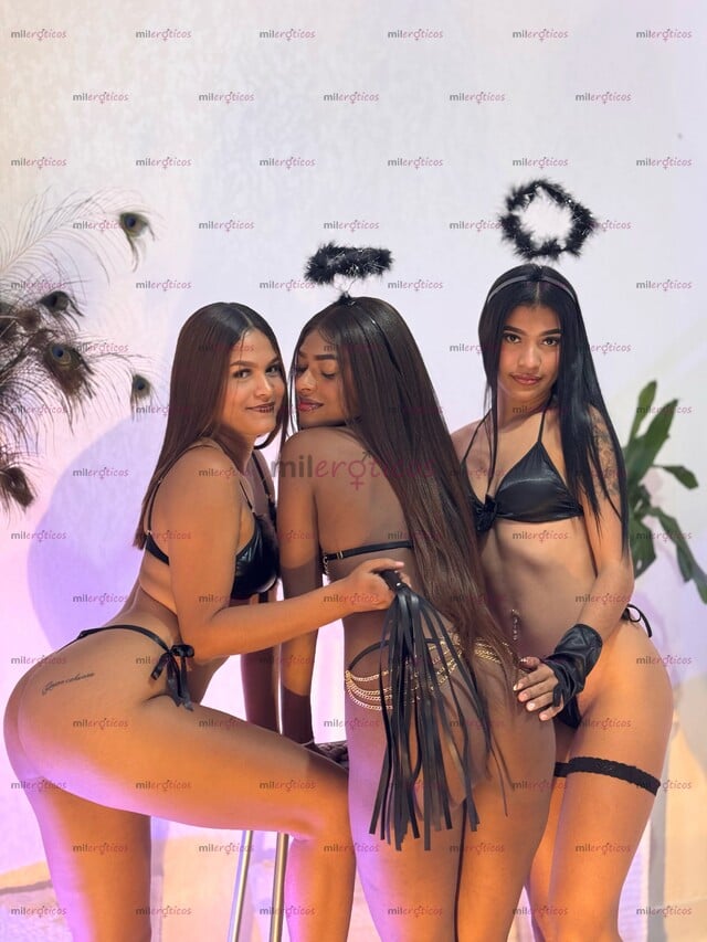 FOTOS DE MARCELA, LUISA Y ISA MUÑEQUITAS EXTROVERTIDAS COMPLACIENTES
