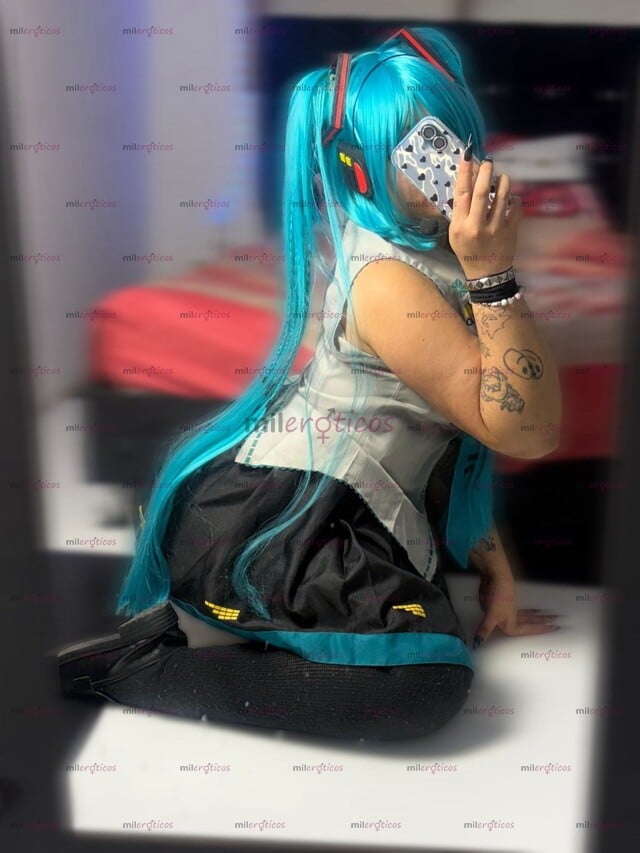 FOTOS DE CELESTE HERMOSA CHICA COSPLAY DISPONIBLE PARA TI DE 20 AÑITOS, PUENTE ARANDA.
