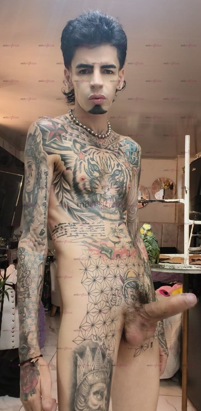 FOTOS DE FLACO BLANCO ACTIVO TATUADO MORBOSO CON SITIO