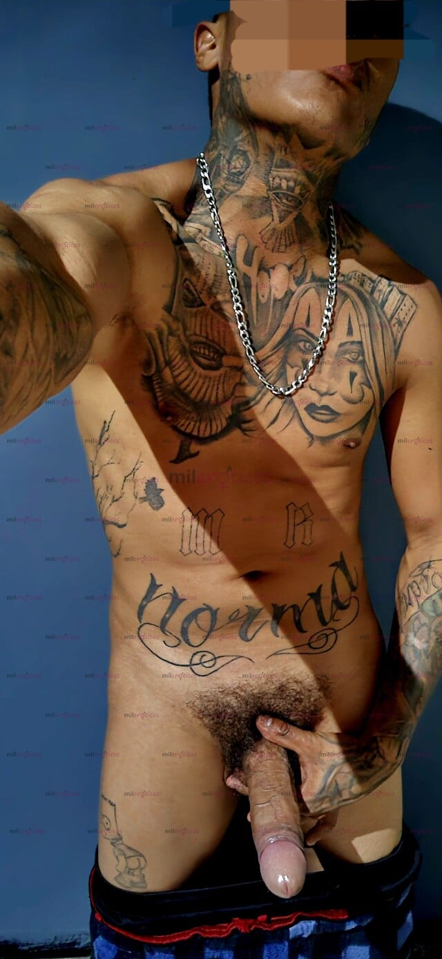 FOTOS DE JOVEN 19CM VARONIL DISPONIBLE .. MORENO TATUADO RICO PARA COMPLACERTE COMPAS.