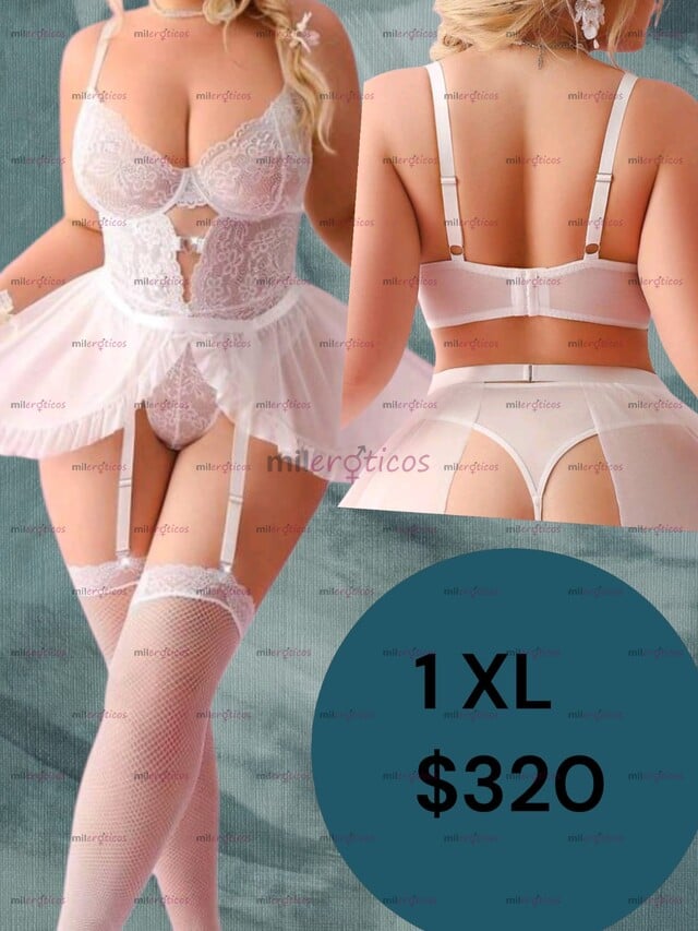 FOTOS DE VENTA DE LENCERIA PLUS SIZE COQUETA Y MODERNA PERO SOBRE TODO SEXY