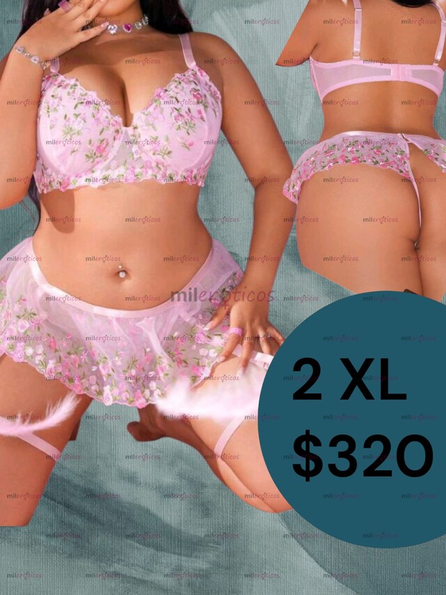 FOTOS DE VENTA DE LENCERIA PLUS SIZE COQUETA Y MODERNA PERO SOBRE TODO SEXY