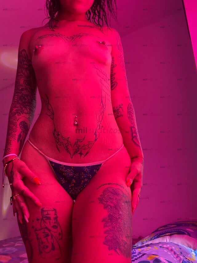 FOTOS DE NUEVA !! LUCI FLACA TATUADITA ,VAGINA APRETADITA,UNA DIABLITA CON ROSTRO DE ANGE