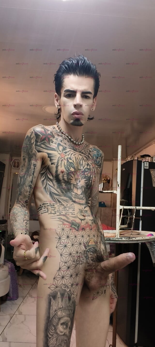 FOTOS DE FLACO VERGON ACTIVO TATUADO CON SITIO RESERVADO