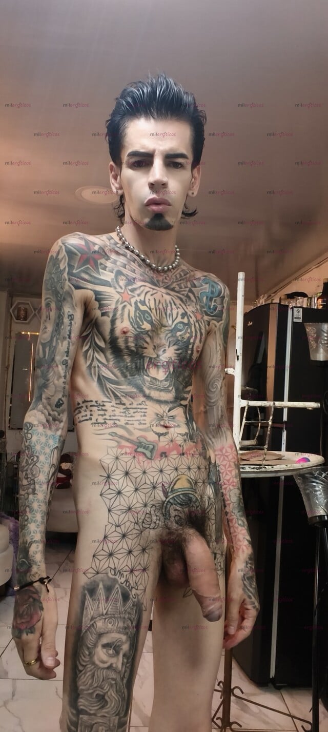 FOTOS DE FLACO VERGON ACTIVO TATUADO CON SITIO RESERVADO