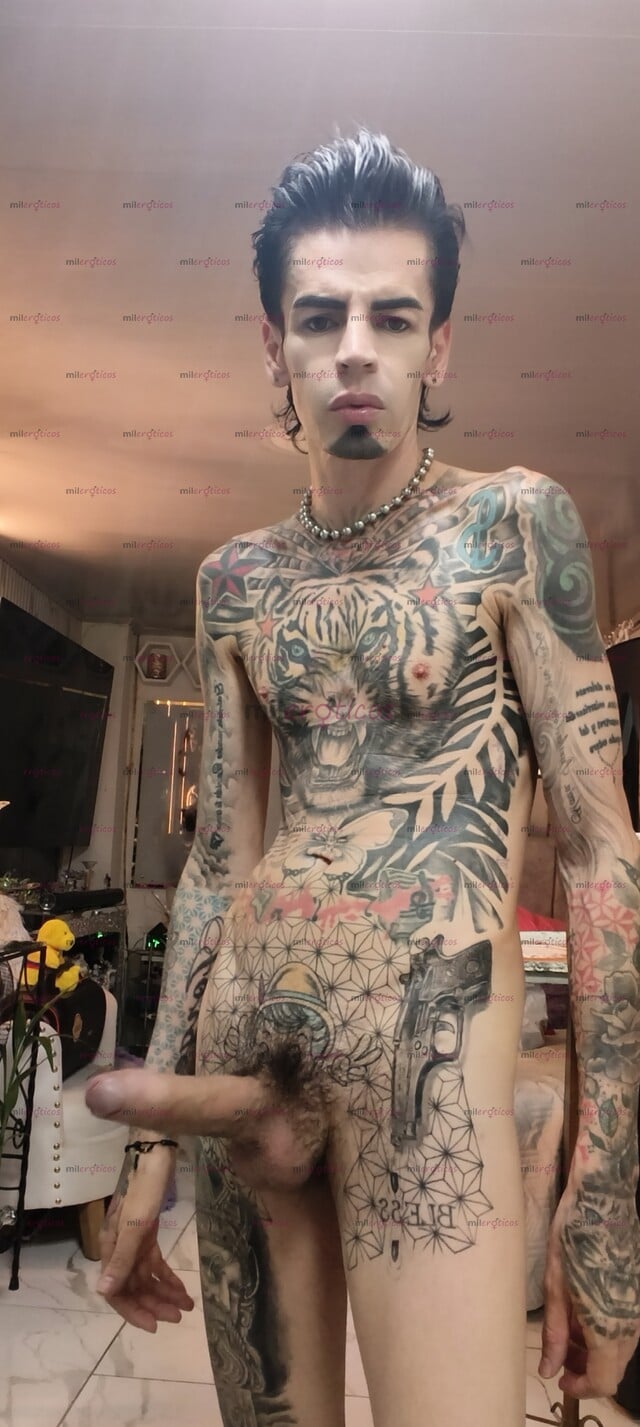 FOTOS DE FLACO VERGON ACTIVO TATUADO CON SITIO RESERVADO