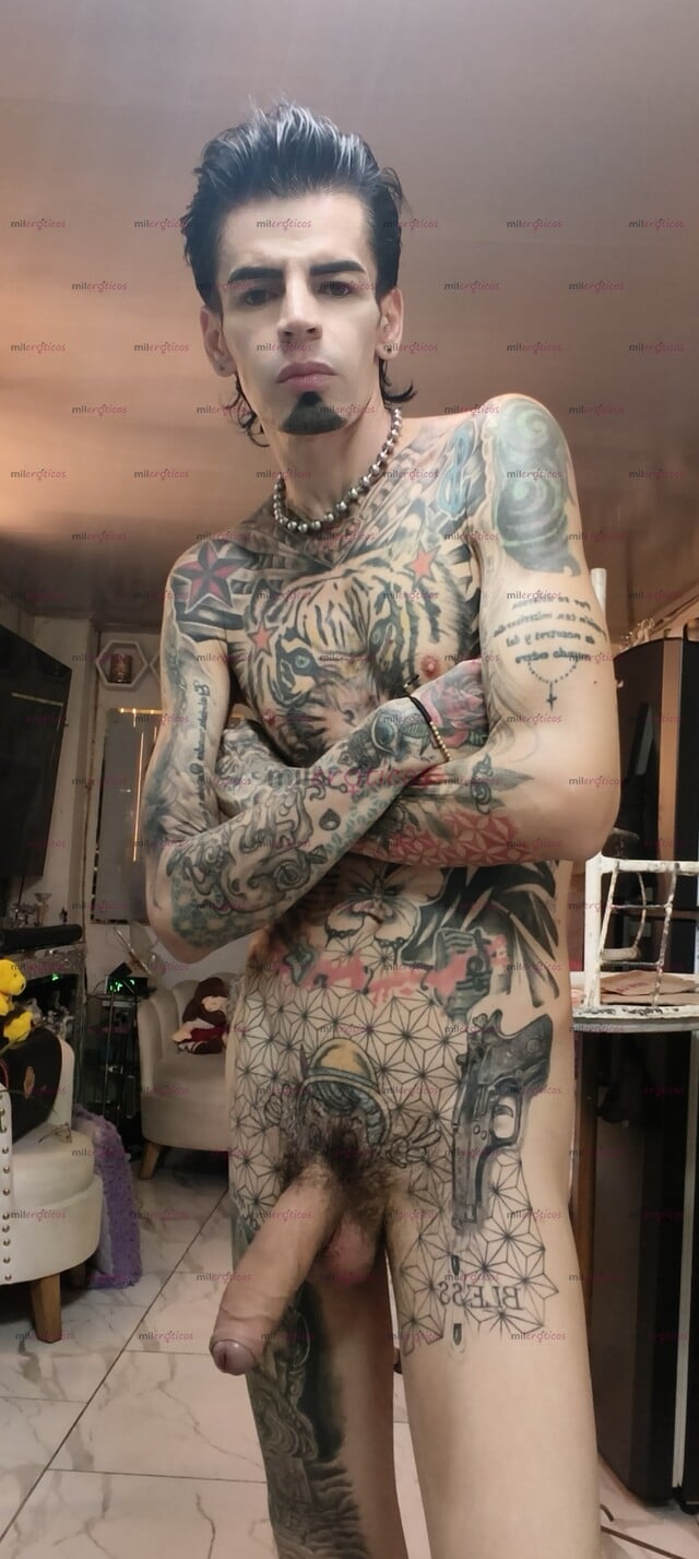 FOTOS DE FLACO VERGON ACTIVO TATUADO CON SITIO RESERVADO