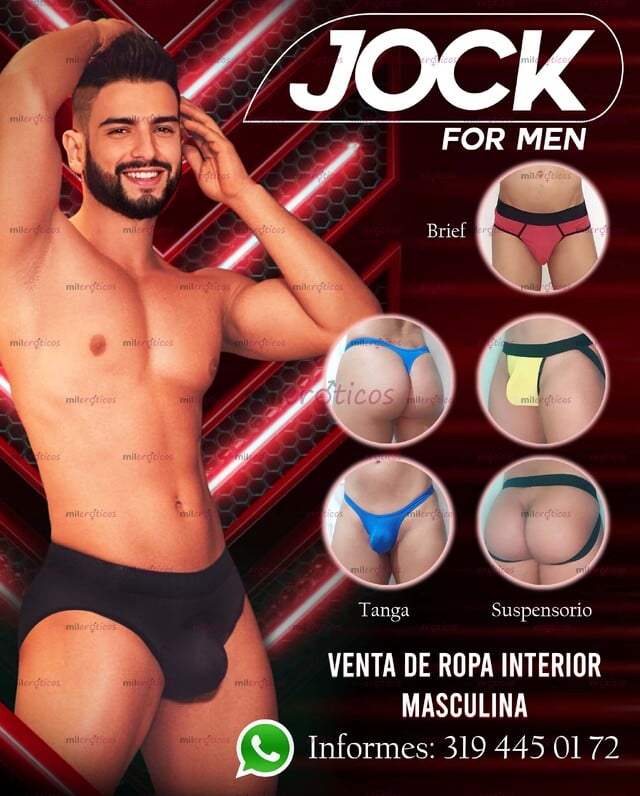 FOTOS DE ROPA INTERIOR MASCULINA EROTICA. SUSPENSORIOS, TANGAS Y BRIEFS PARA HOMBRE.