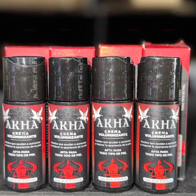 FOTOS DE AKHA CREMA VOLUMINIZANTE ENGROSADORA PAGUE 2 LLEVE 3