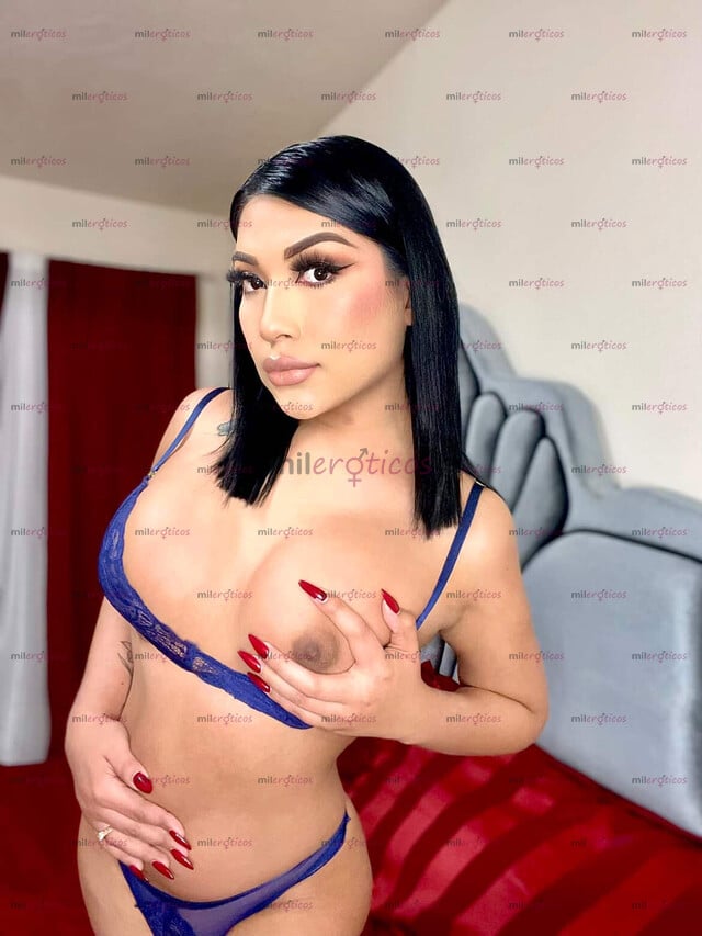 FOTOS DE MELANIE DE VISITA !!! PUTITA TRANS INOLVIDABLE