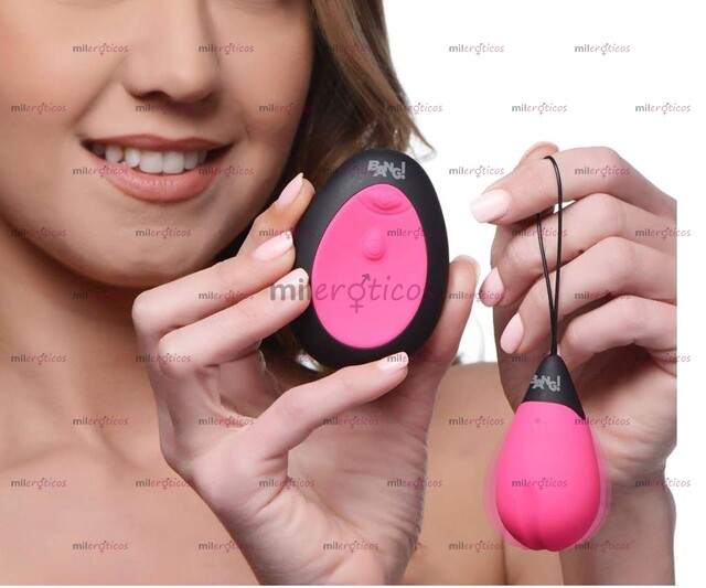 FOTOS DE POTENTE BALA VIBRADOR EN FORMA DE HUEVO INALÁMBRICA