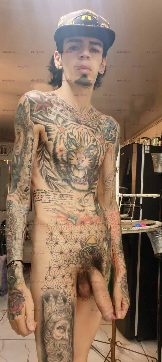 FOTOS DE FLACO ACTIVO VERGON BLANCO TATUADO MORBOSO