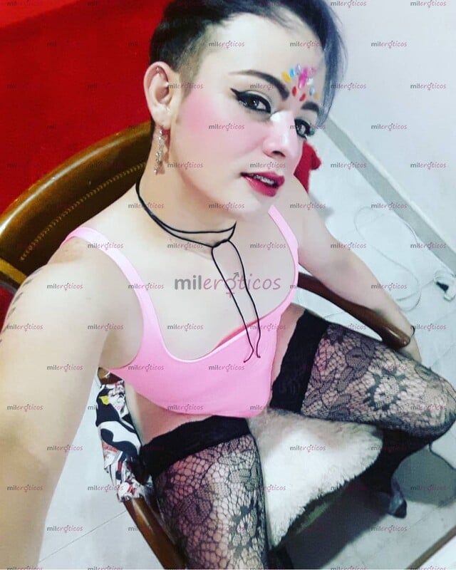 FOTOS DE TRAVESTI BLANCA Y ROSADITA CULONA DISFRUTA DE UN CUERPO CURVILINEO