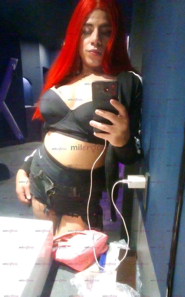 FOTOS DE HOLI CHICA TRANS CON 18 CM DE HERRAMIENTA DULCE TIERNA Y COMPLACIENTE A TU DISPO